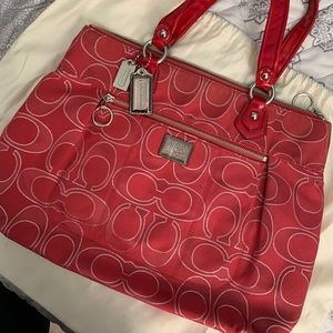Coach tote shoulder bag